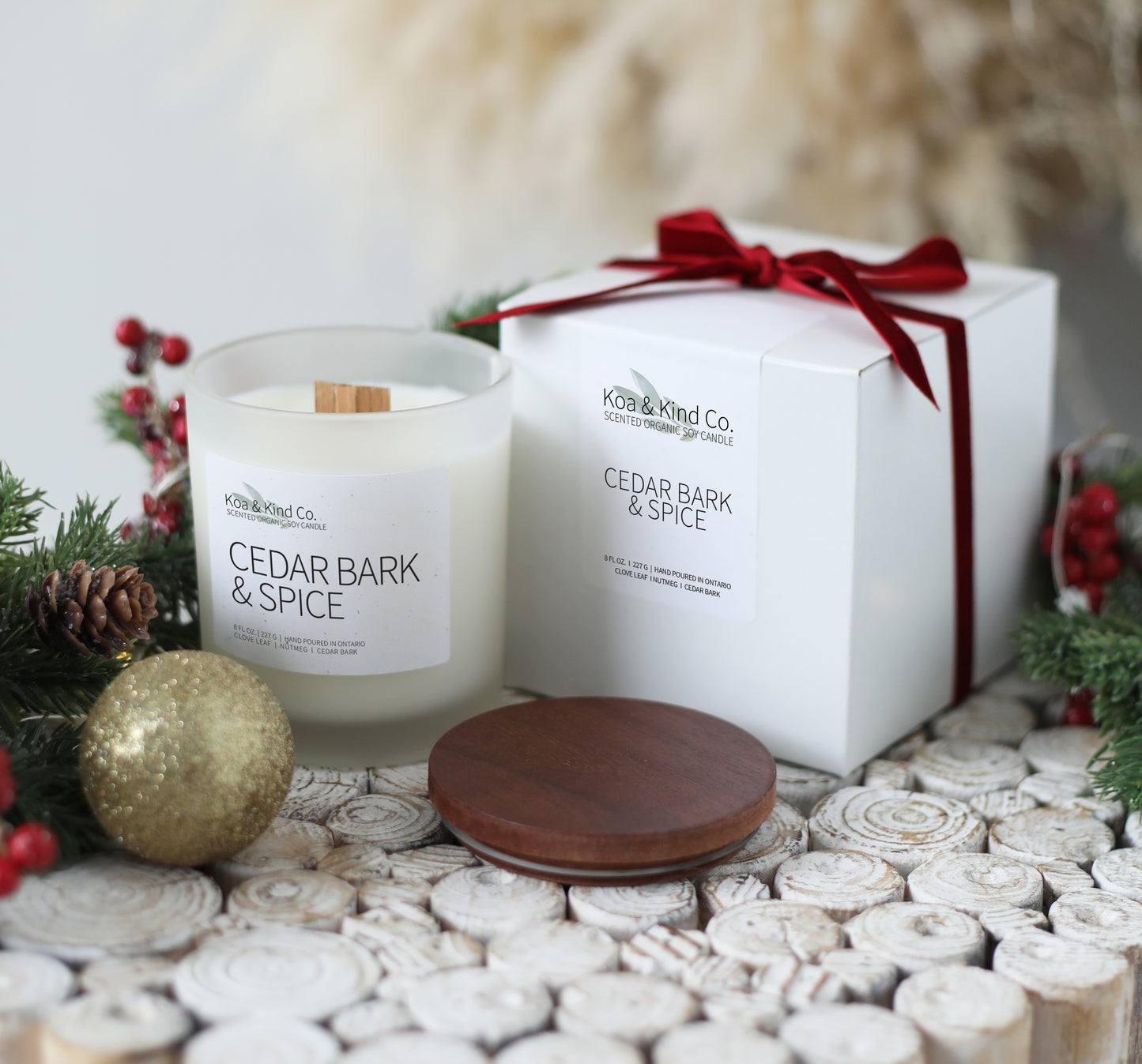 Cedar Bark & Spice Candle