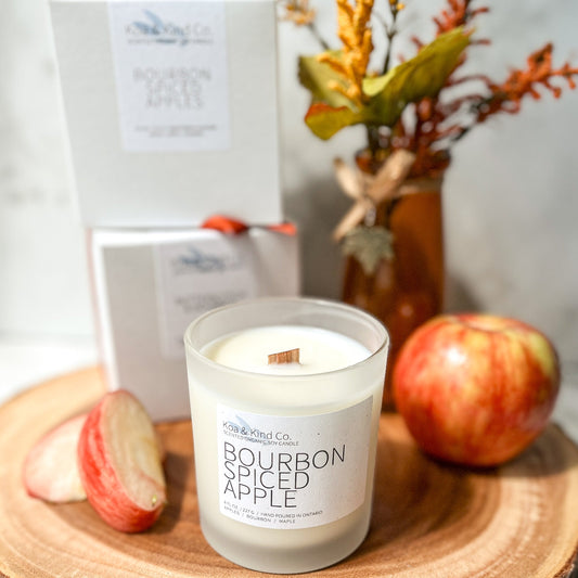 Bourbon Spiced Apples Candle