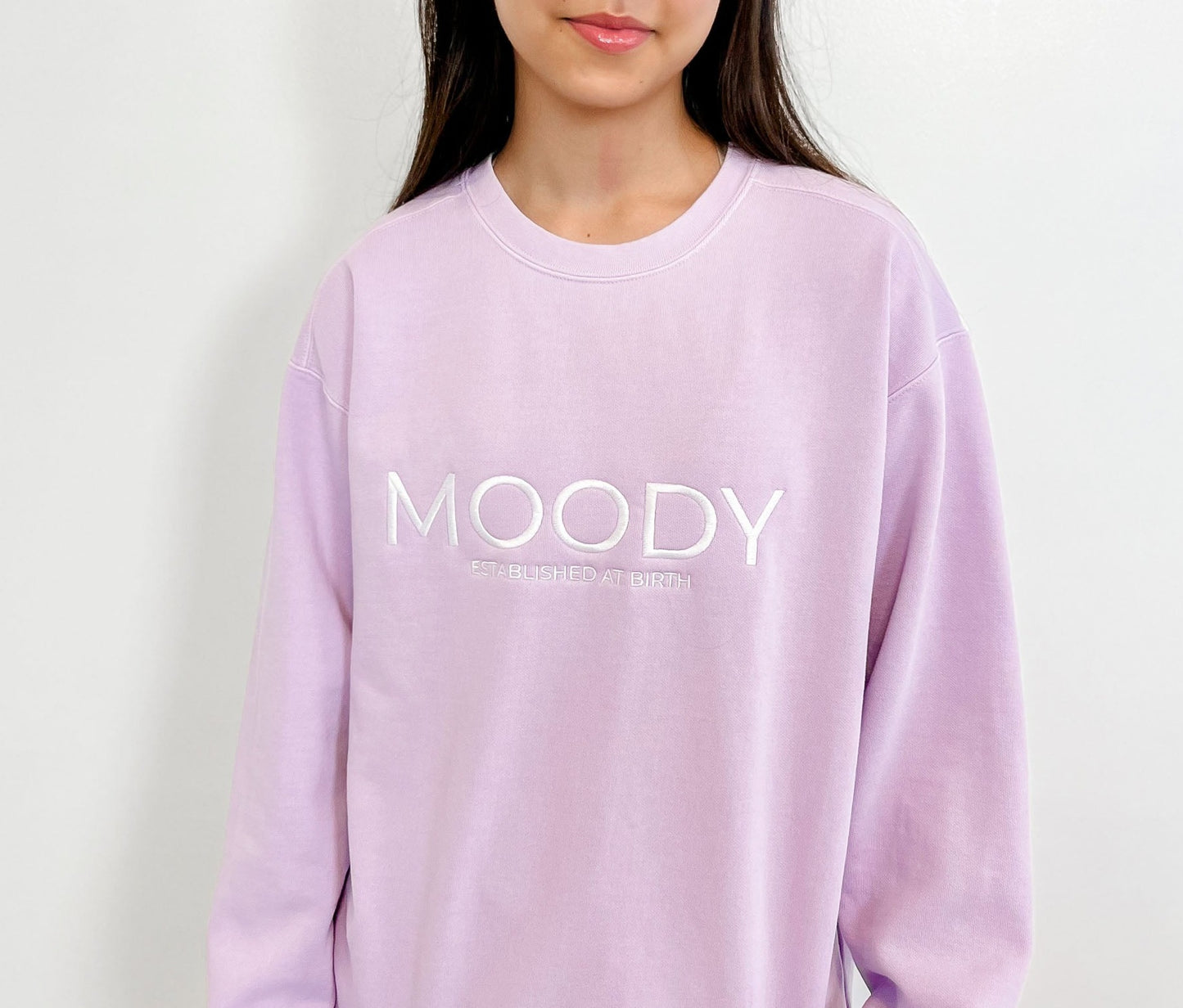 Moody Classic Fit Crewneck Sweatshirt