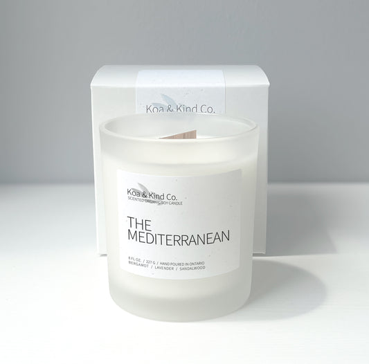 The Mediterranean Scented Soy Candle