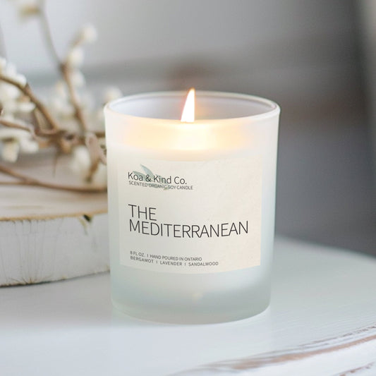 The Mediterranean Scented Soy Candle